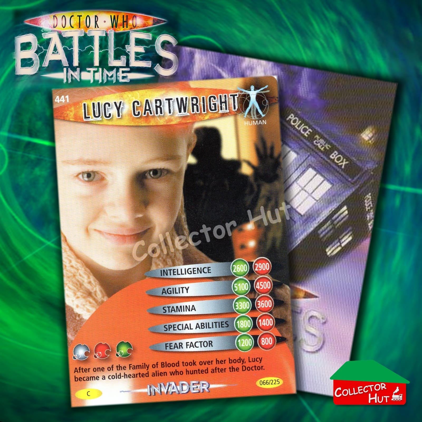 DOCTOR WHO Battles in Time #376-600 INVADER RARE & COMMON CARDS YOU CHOOSE