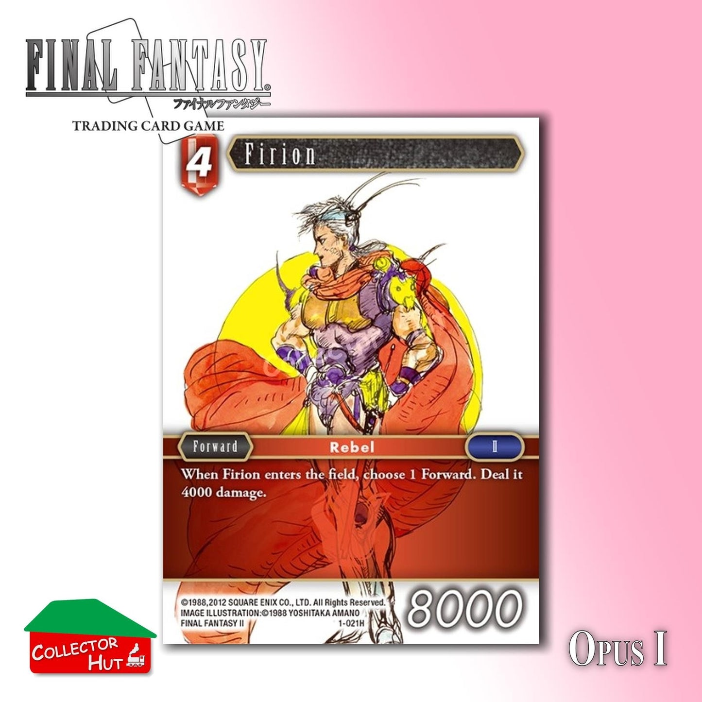 Final Fantasy Trading Card Game OPUS I Singles You Choose