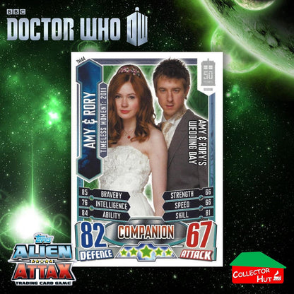 Topps Doctor Who Alien Attax 50th Anniversary Edition Companion Timeless Cards