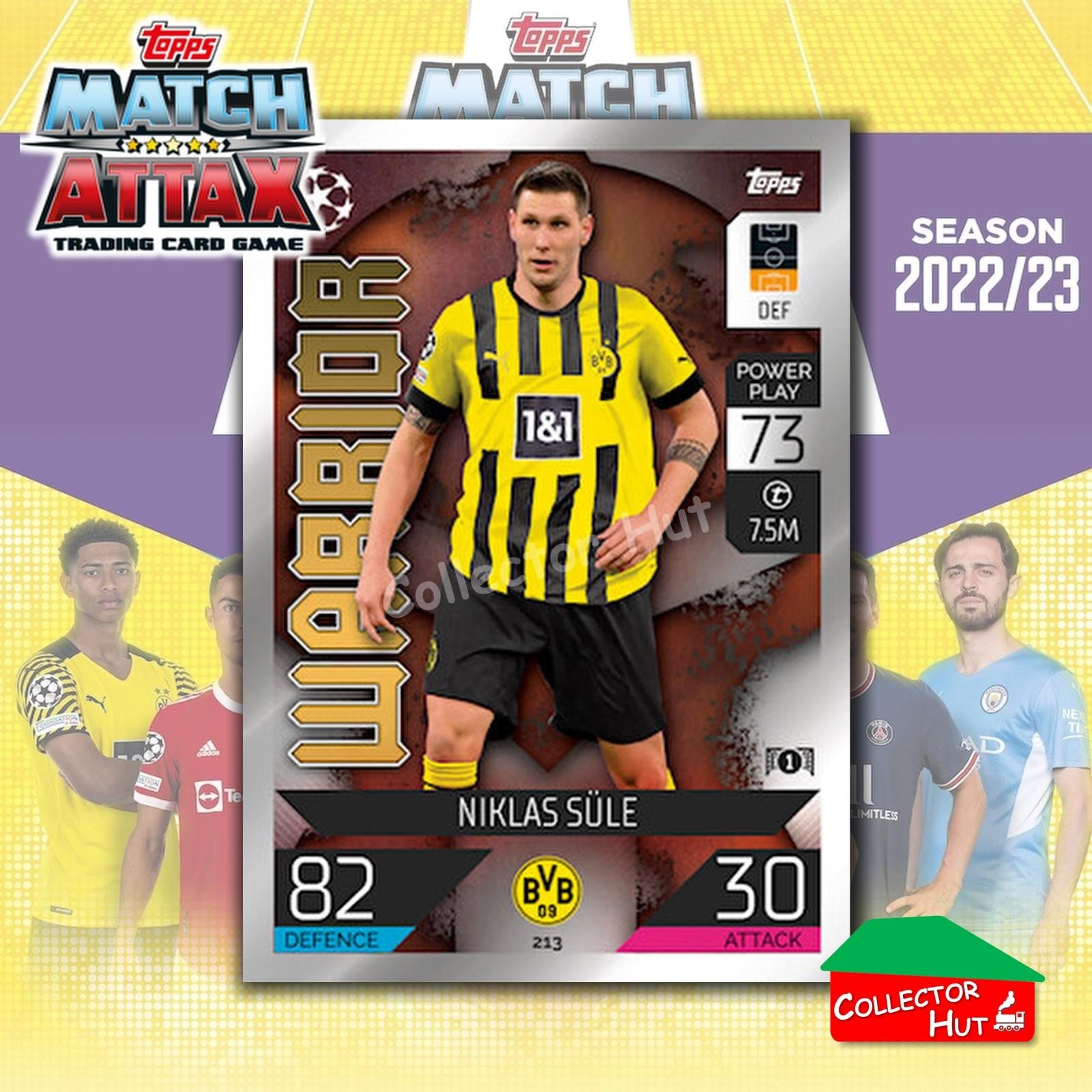 Topps Match Attax Europa Champions League 2022/23 TCG Trading Cards Base 190-387