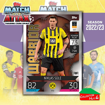 Topps Match Attax Europa Champions League 2022/23 TCG Trading Cards Base 190-387