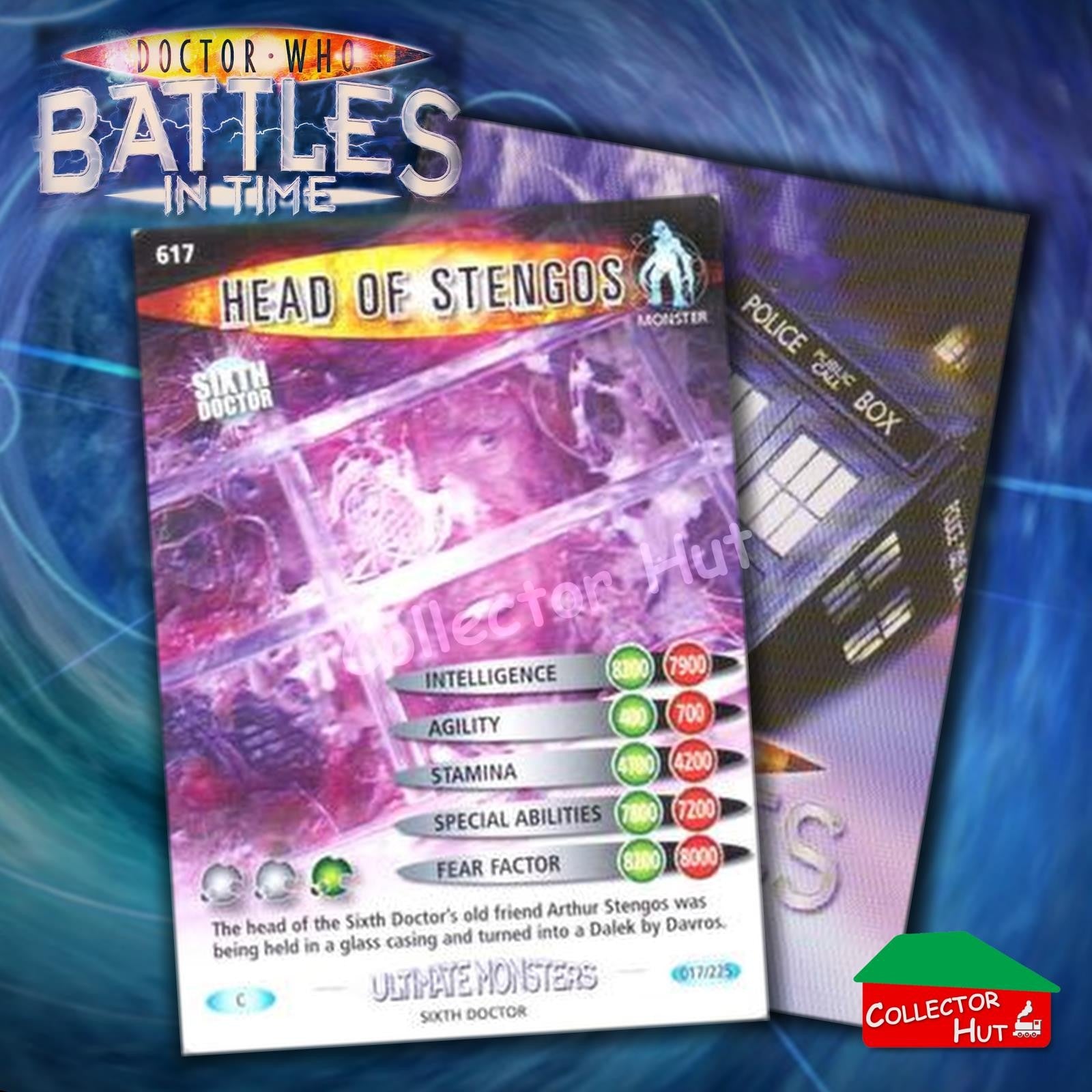 DOCTOR WHO Battles in Time #601-825 ULTIMATE MONSTERS RARE & COMMON Cards