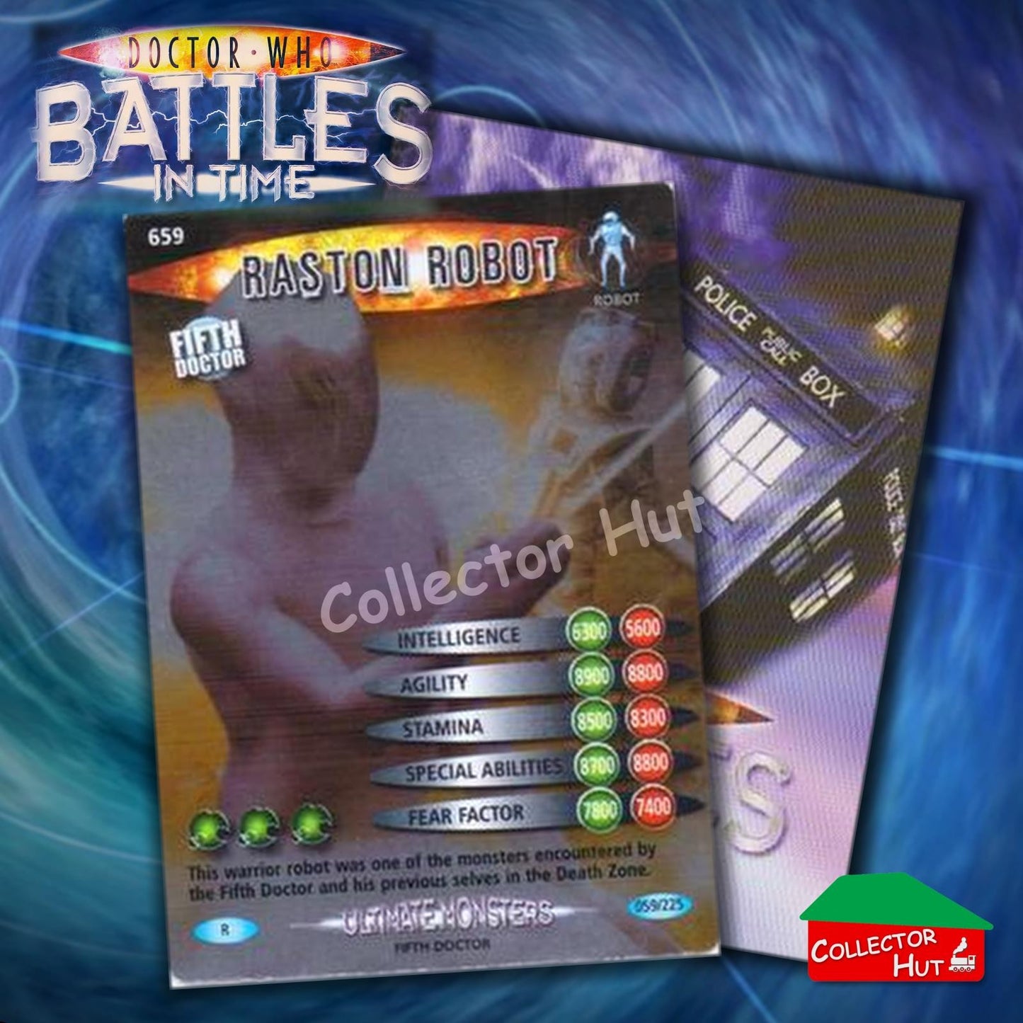 DOCTOR WHO Battles in Time #601-825 ULTIMATE MONSTERS RARE & COMMON Cards