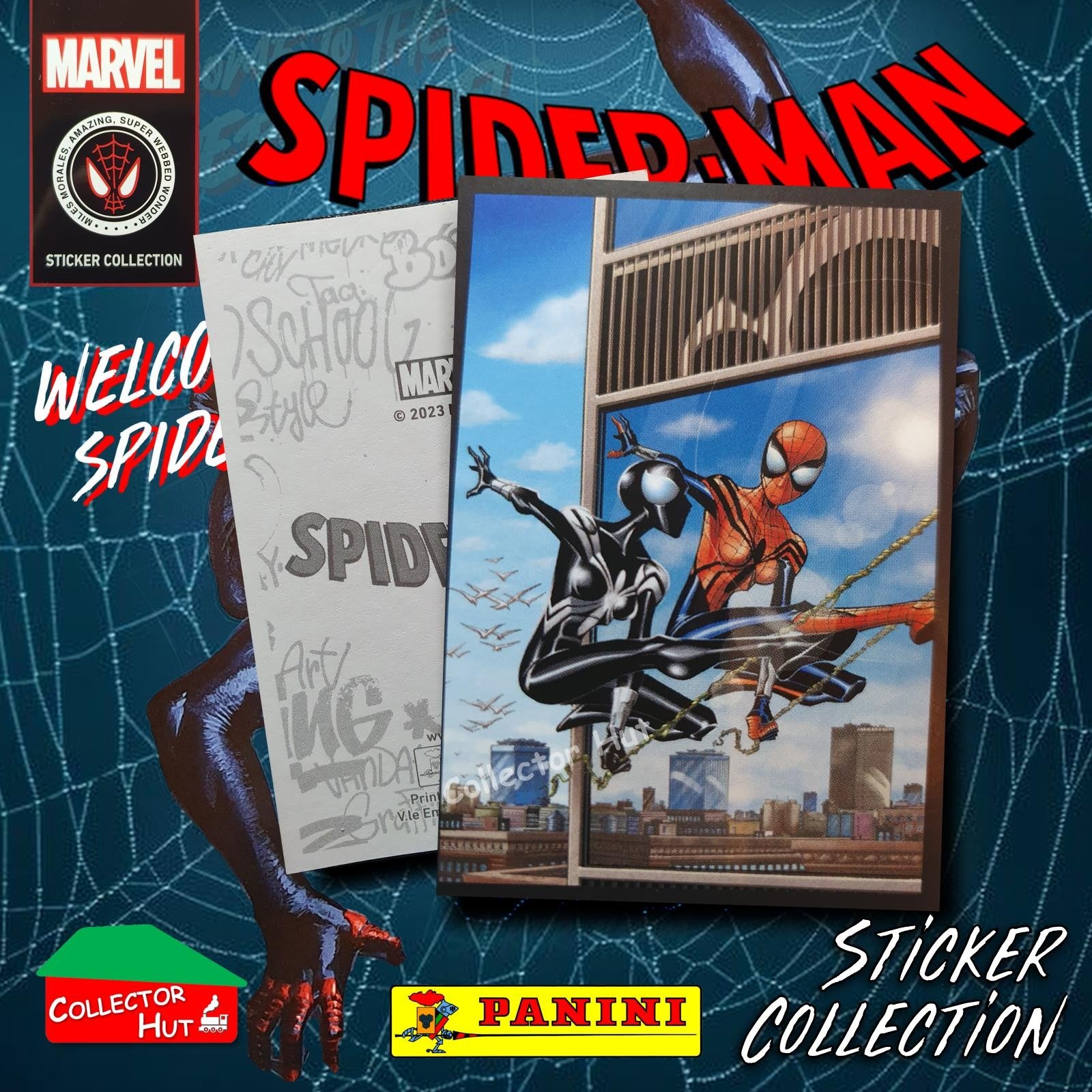 Panini Spider-Man Spider-Verse 2023 Collection Sticker Singles #1-163 & F1-30