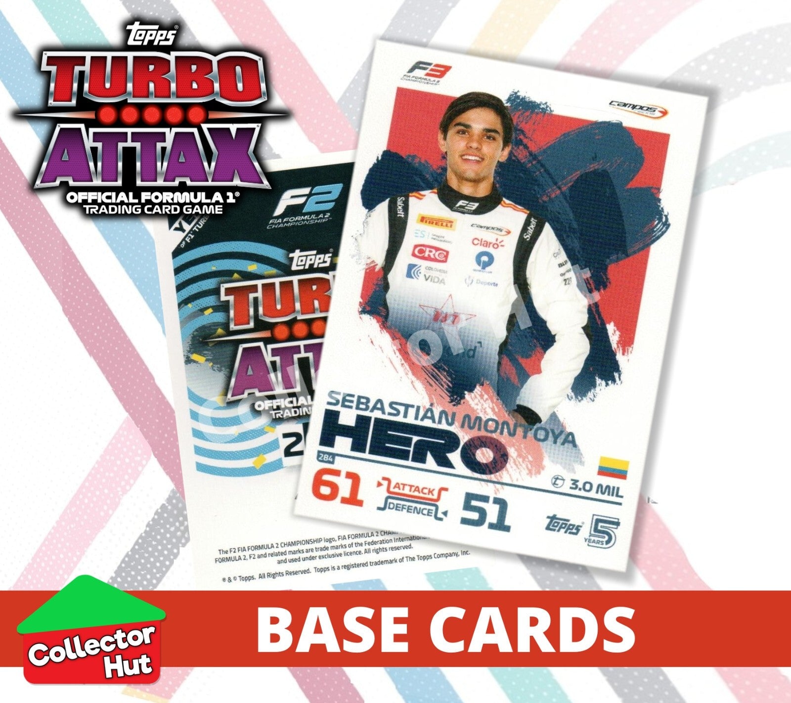 Topps Turbo Attax Formula 1 F1 2024 #167-312 Base Cards YOU CHOOSE