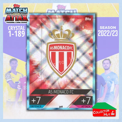 Topps Match Attax Europa Champions League 2022/23 Crystal Parallel Cards 190-387