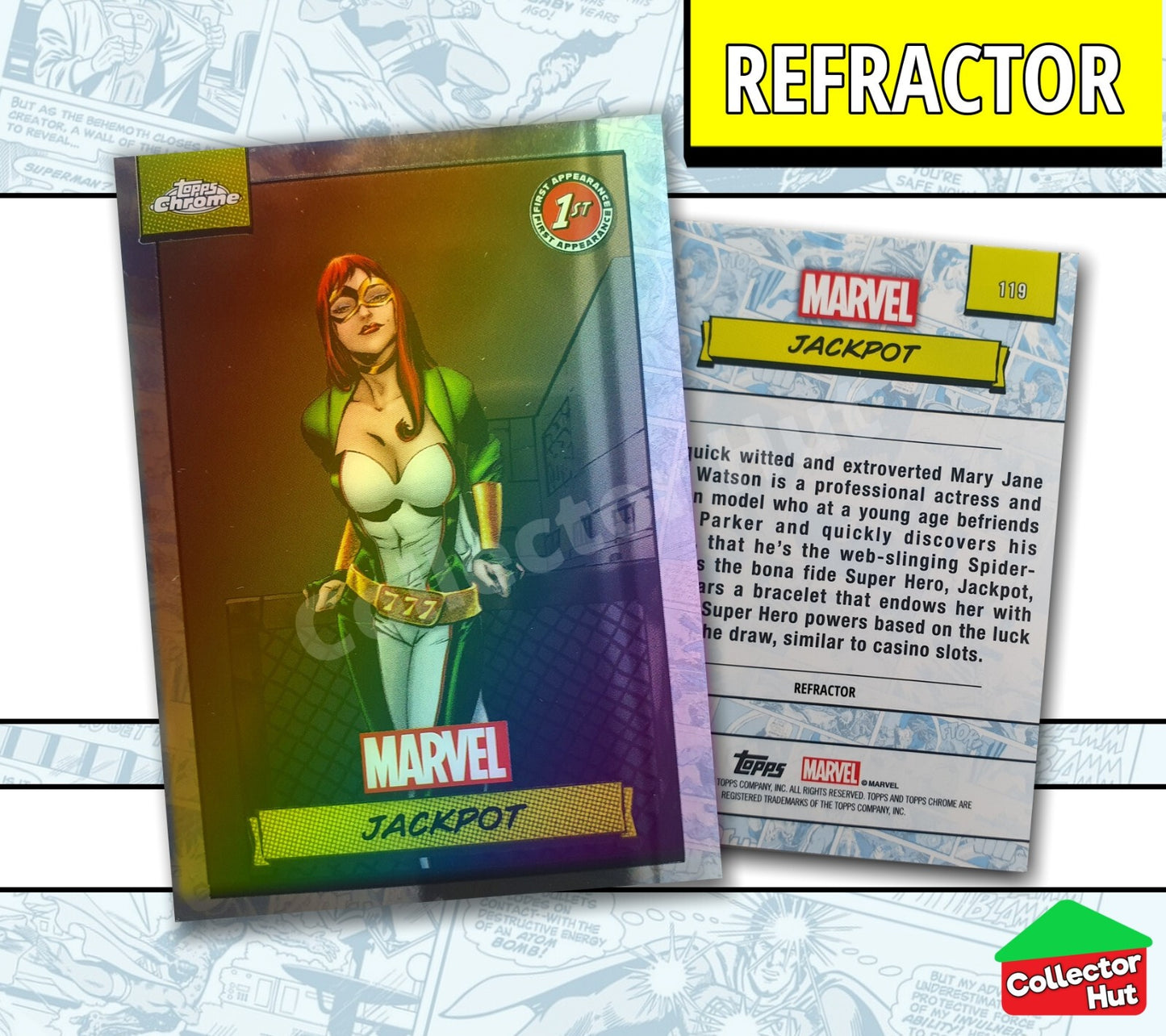Marvel Topps Chrome 2024 REFRACTOR Card Collection YOU CHOOSE