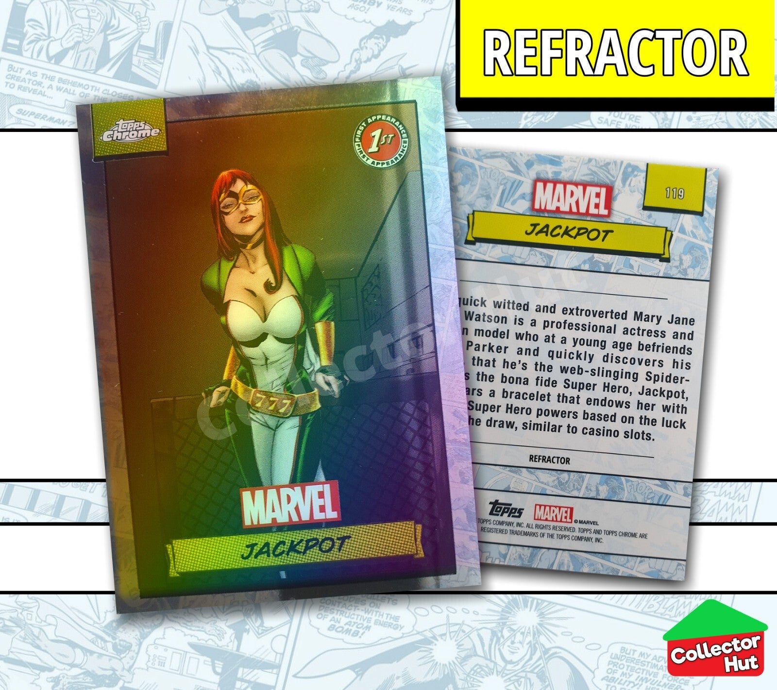 Marvel Topps Chrome 2024 REFRACTOR Card Collection YOU CHOOSE