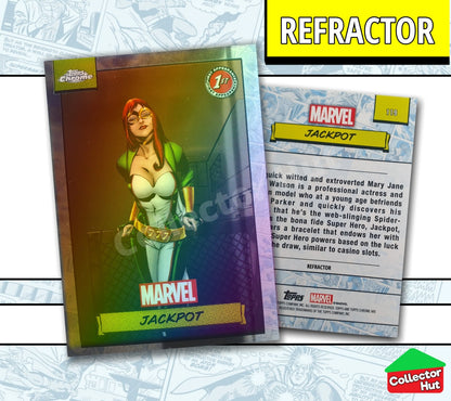 Marvel Topps Chrome 2024 REFRACTOR Card Collection YOU CHOOSE
