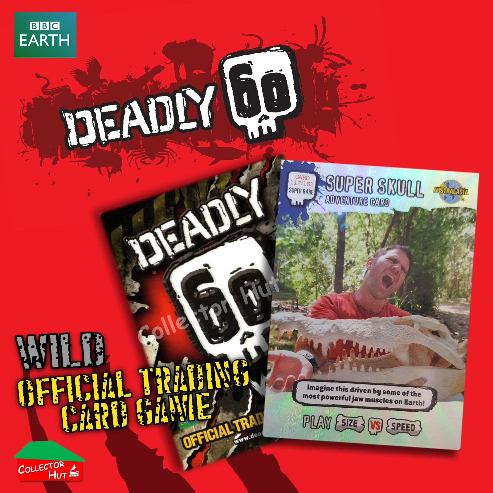 CBBC Deadly 60 Season 1, 2 & Wild FOIL RARE LIMITED Trading Cards
