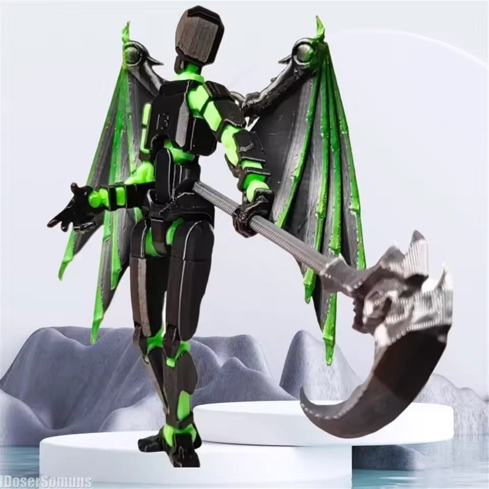 Shapeshift Robots Constructable Posable Action Figures for Art & Build Play
