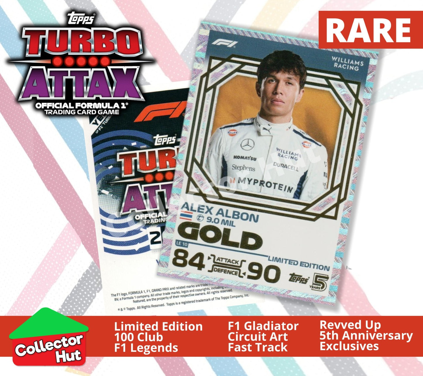 Topps Turbo Attax Formula 1 F1 2024 #313-344 RARE Limited Cards YOU CHOOSE