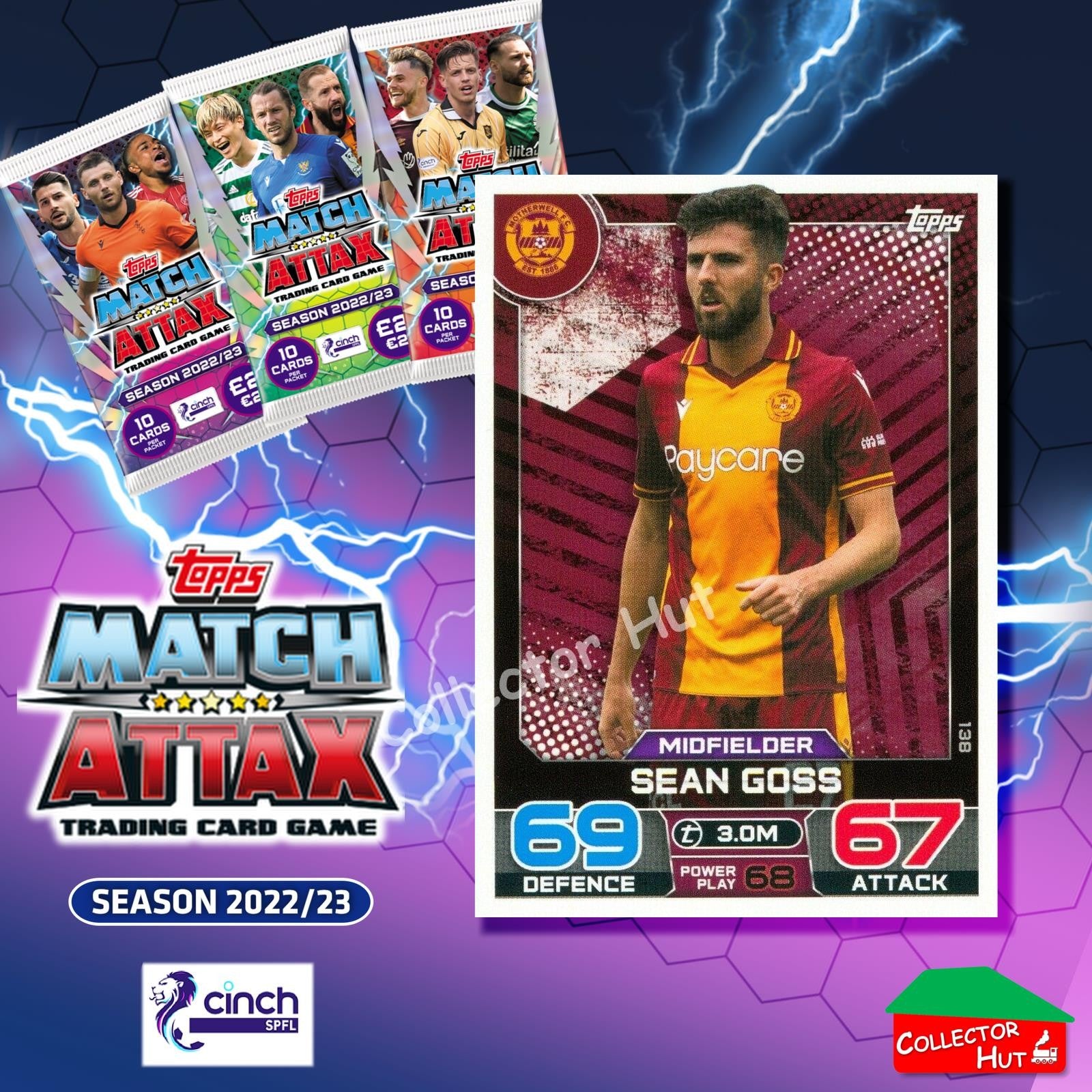 TOPPS MATCH ATTAX SPFL 2022/23 #1-162 Choose Your Card