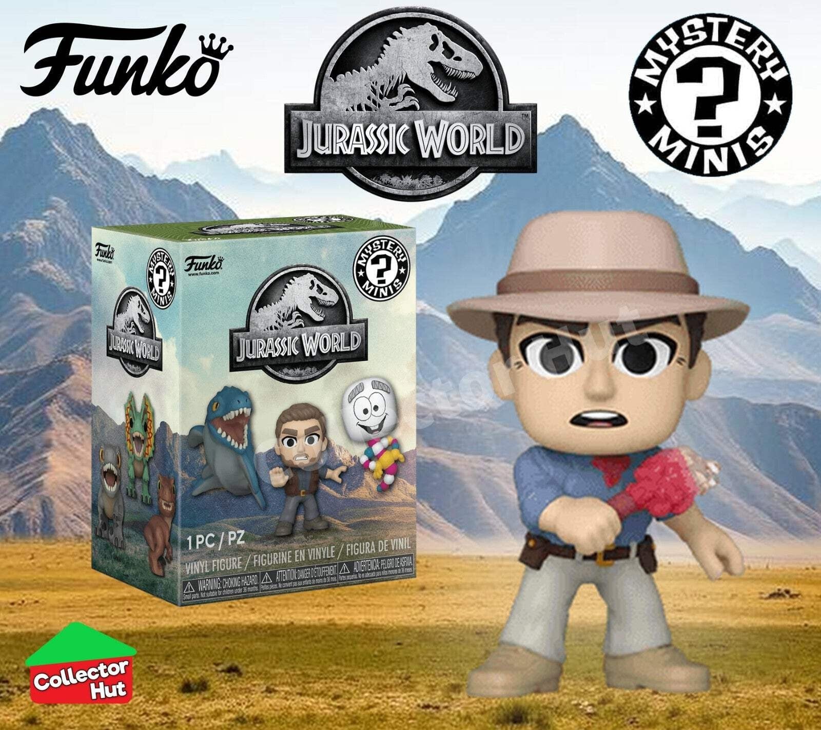 Jurassic World Funko Mini Mystery Figures IDENTIFIED