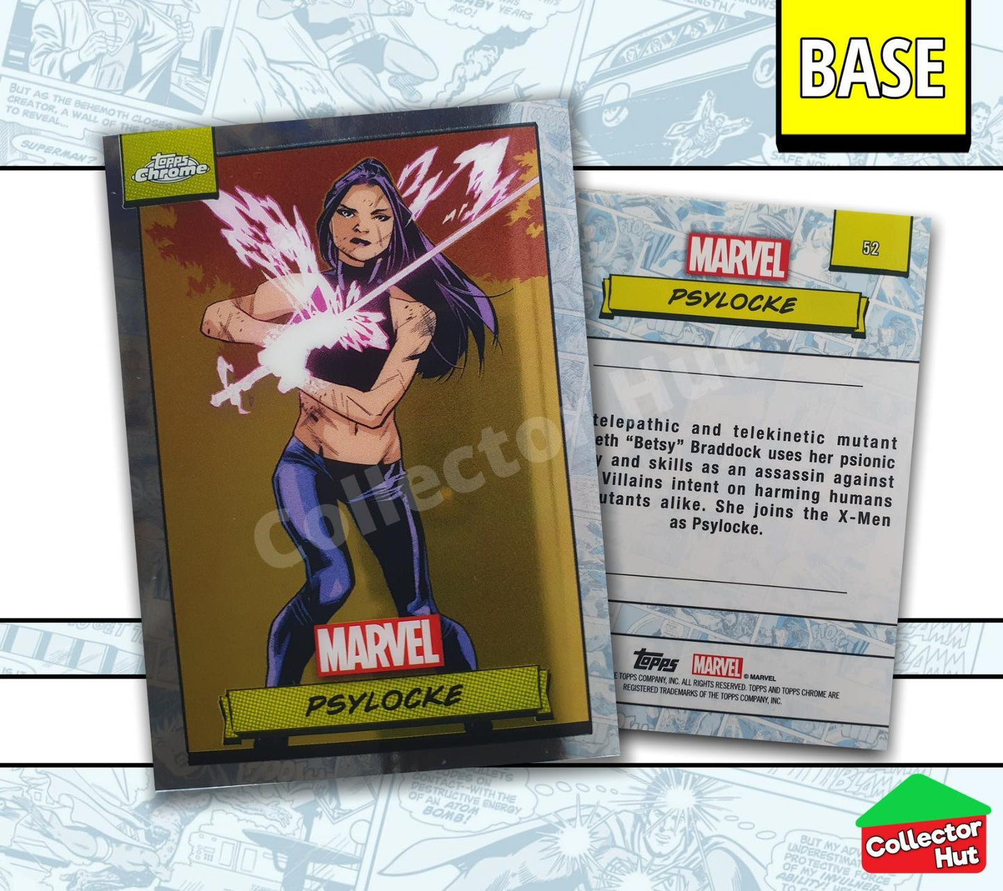 Marvel Topps Chrome 2024 Base Card Collection 1-150 YOU CHOOSE