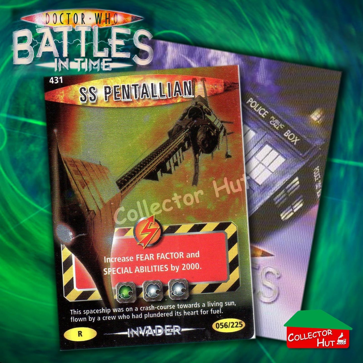 DOCTOR WHO Battles in Time #376-600 INVADER RARE & COMMON CARDS YOU CHOOSE