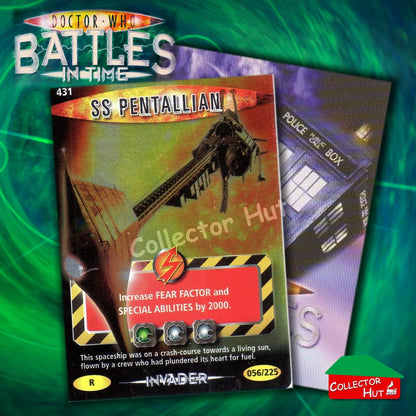 DOCTOR WHO Battles in Time #376-600 INVADER RARE & COMMON CARDS YOU CHOOSE
