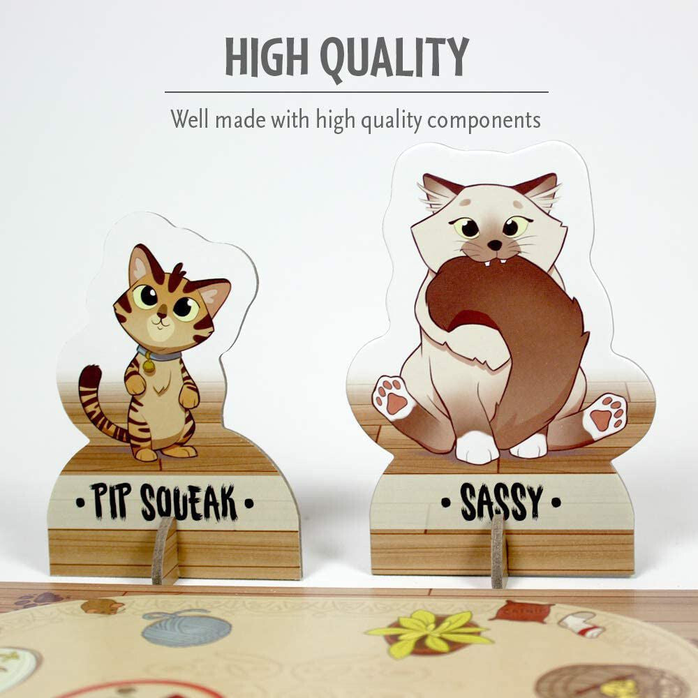 Cat Crimes Logic Game Tabletop for 8+