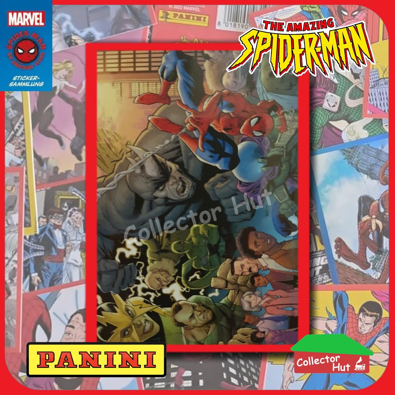 Panini The Amazing Spider-Man 60th Anniversary Sticker Collection Singles