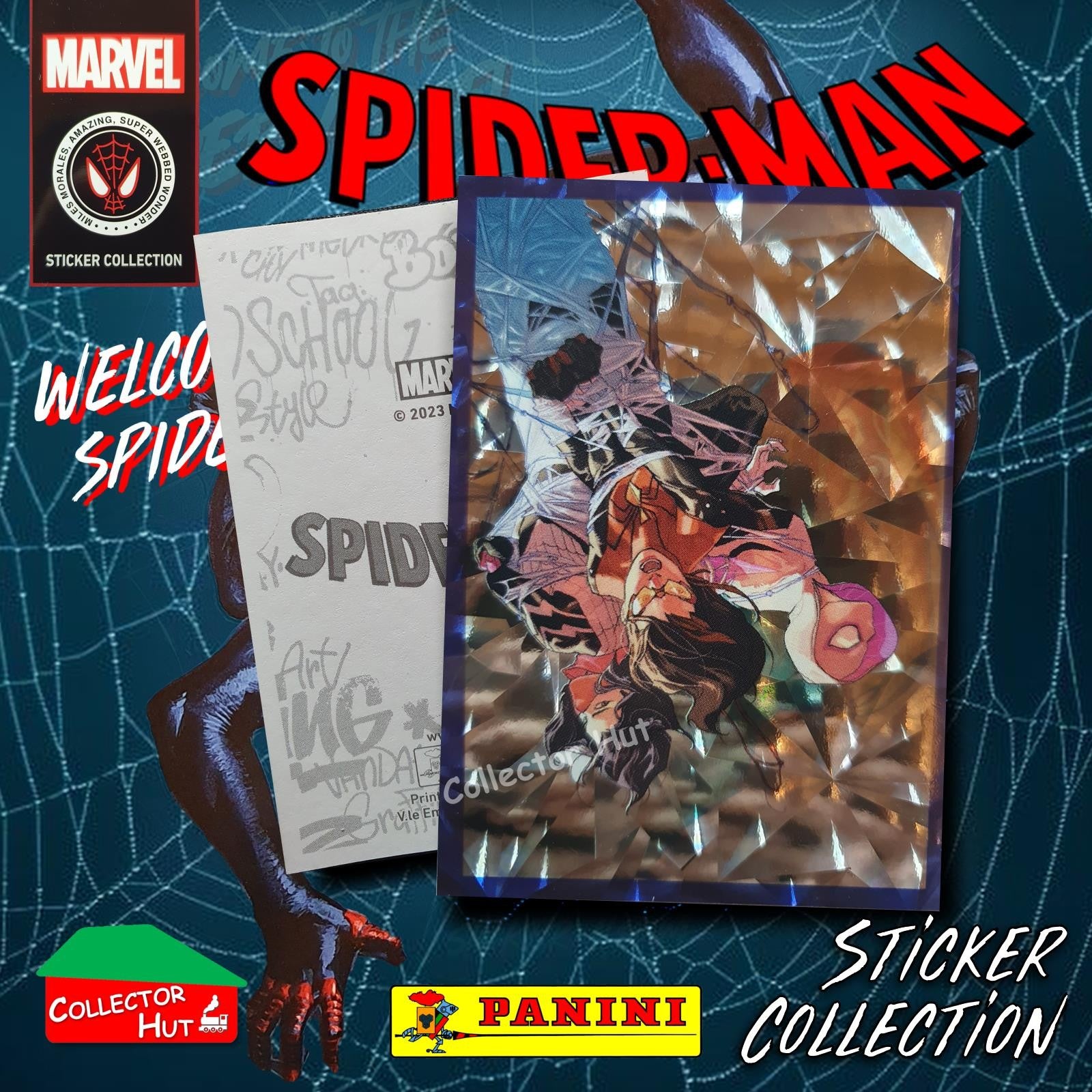 Panini Spider-Man Spider-Verse 2023 Collection Sticker Singles #1-163 & F1-30