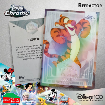 Disney 100 Topps Chrome 2023 REFRACTOR Cards 1-100 Pick Singles