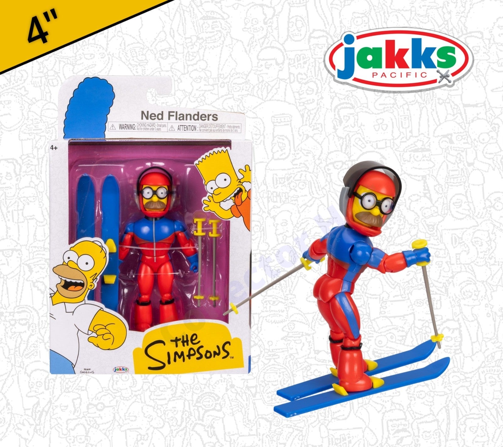The Simpsons 5" Inch Figures Collection Jakks Pacific