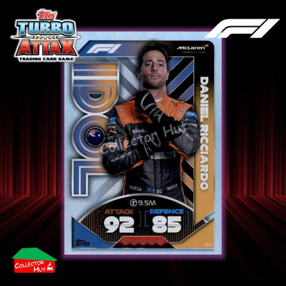 Topps Turbo Attax Formula 1 F1 2022 Limited Edition, 100 Club & Foil Cards