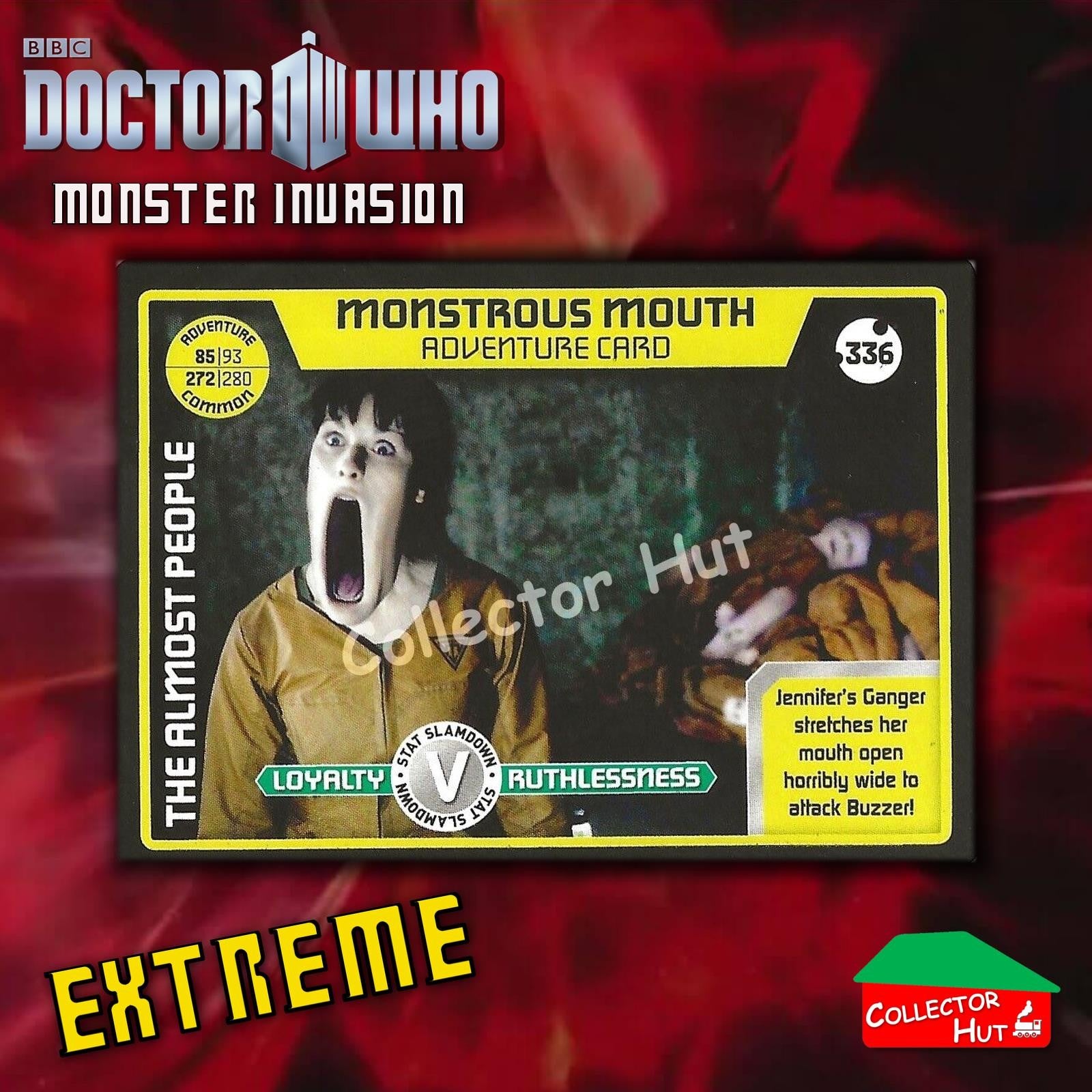 DOCTOR WHO Monster Invasion EXTREME Cards 166-344 New Fresh & Sleeved YOU CHOOSE