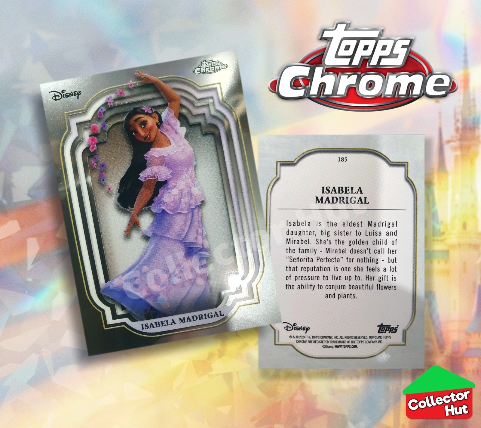 Disney Topps Chrome 2024 Base Cards 1-200 Pick Singles to Complete Your Set