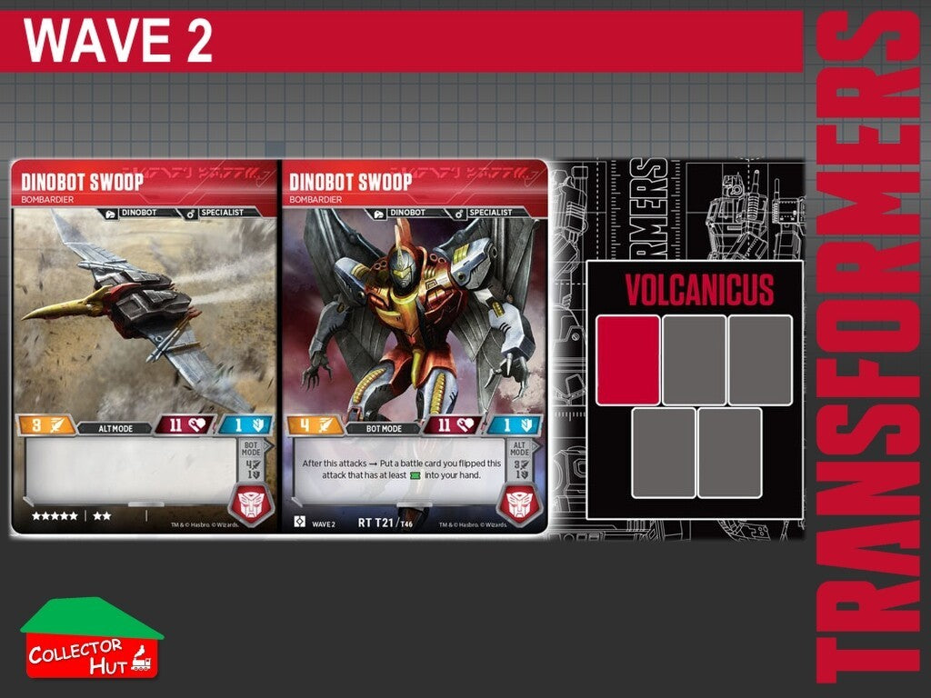 Transformers TCG CHARACTER Trading Cards All Waves