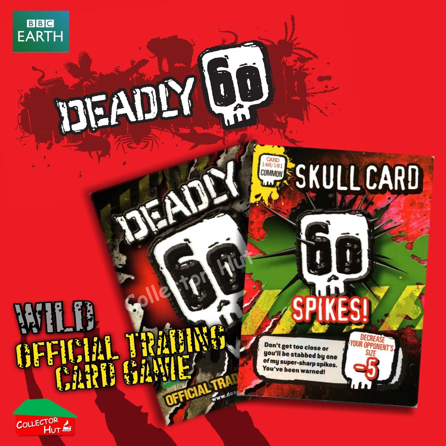 CBBC Deadly 60 WILD Trading Cards  Choose Your Cards