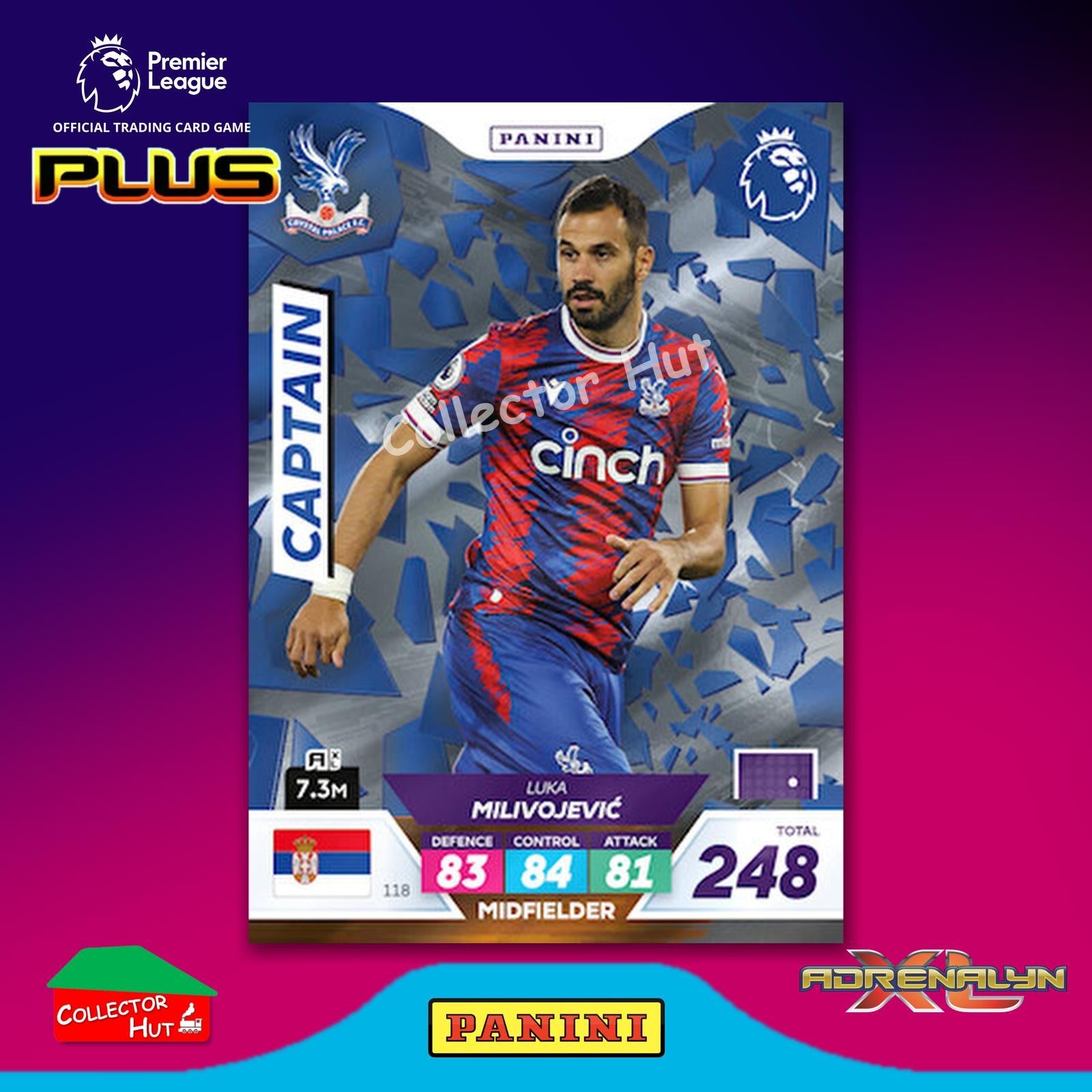 Panini Premier League Adrenalyn XL PLUS 2023 2022/23 Base Cards #10 - #189
