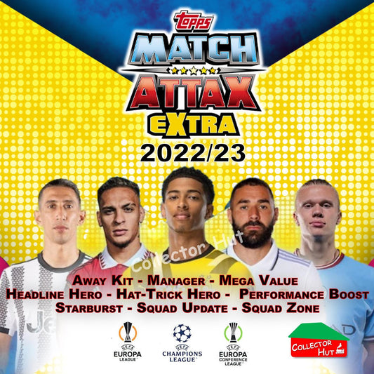 Topps Match Attax Extra 2022/23 Base Cards YOU CHOOSE