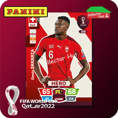 Panini Adrenalyn XL Qatar World Cup 2022 Trading Cards BASE SET #145-288