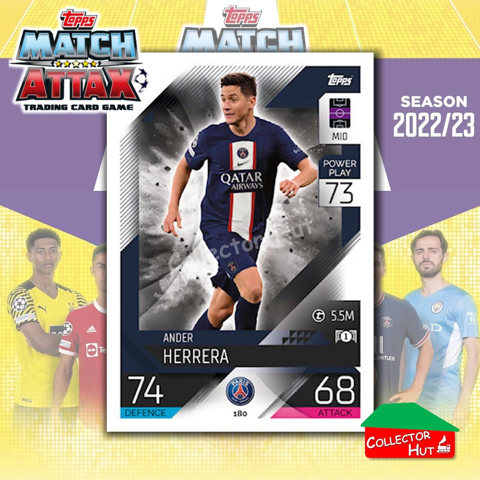 Topps Match Attax Europa Champions League 2022/23 TCG Trading Cards Base 1-189