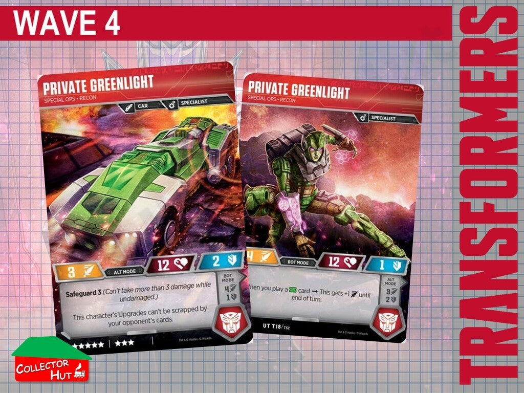 Transformers TCG CHARACTER Trading Cards All Waves