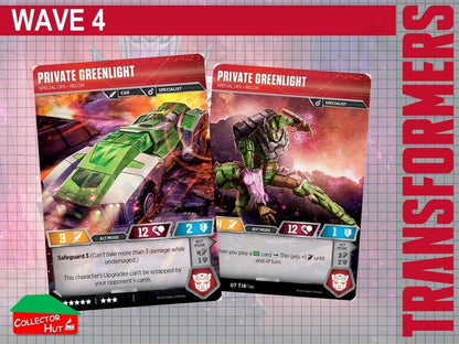 Transformers TCG CHARACTER Trading Cards All Waves
