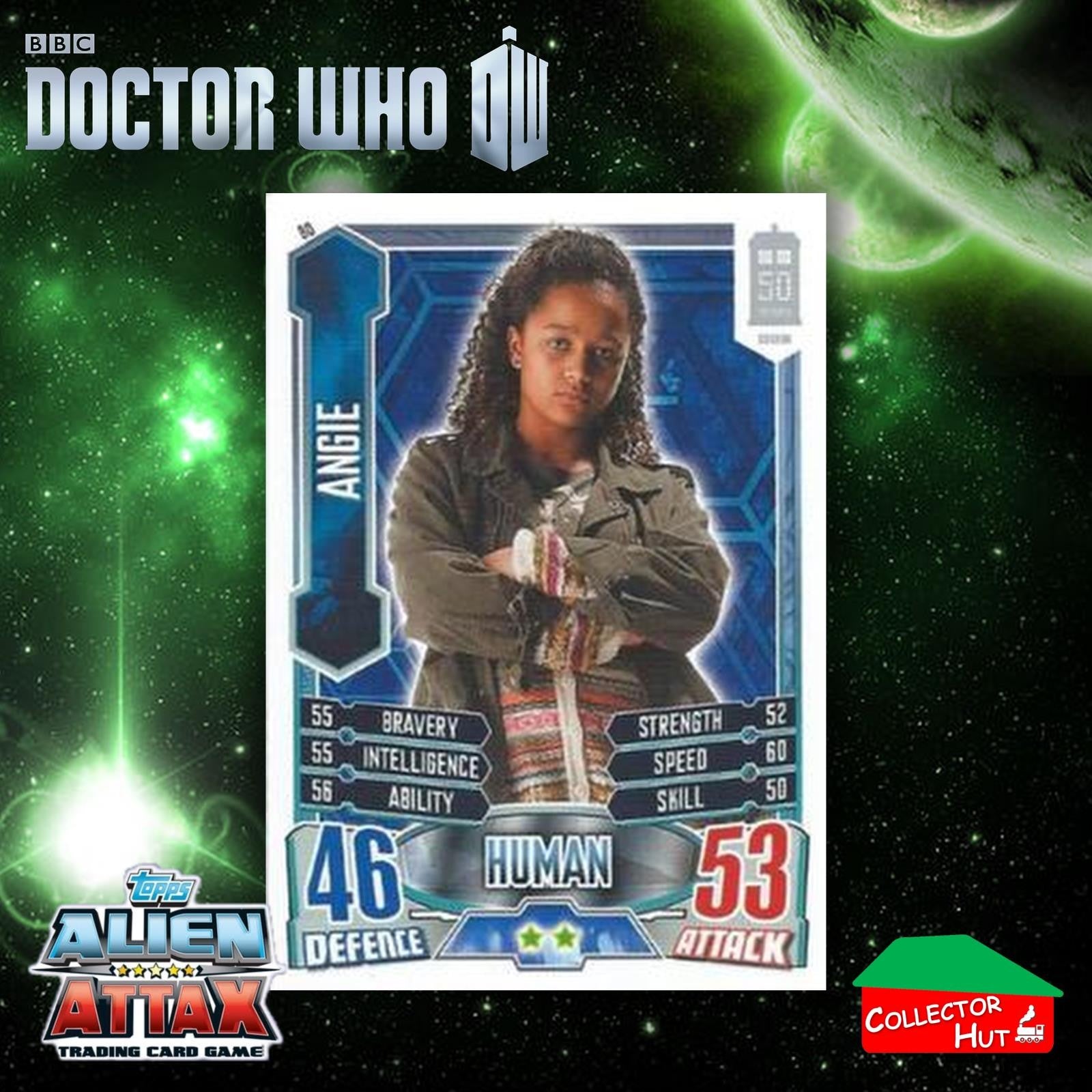 Topps Doctor Who Alien Attax 50th Anniversary Edition Companion Timeless Cards
