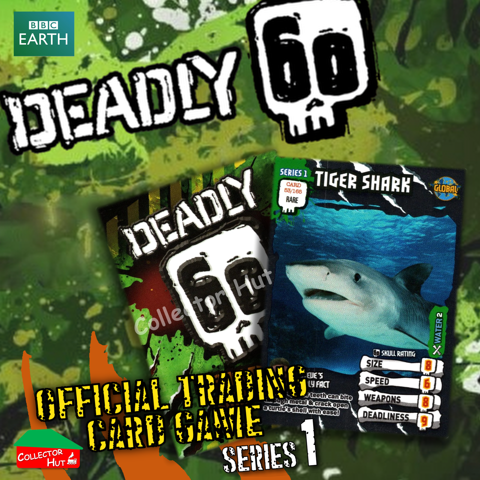 CBBC Deadly 60 Season 1, 2 & Wild FOIL RARE LIMITED Trading Cards