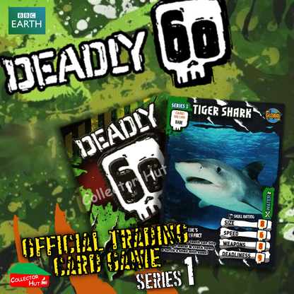 CBBC Deadly 60 Season 1, 2 & Wild FOIL RARE LIMITED Trading Cards