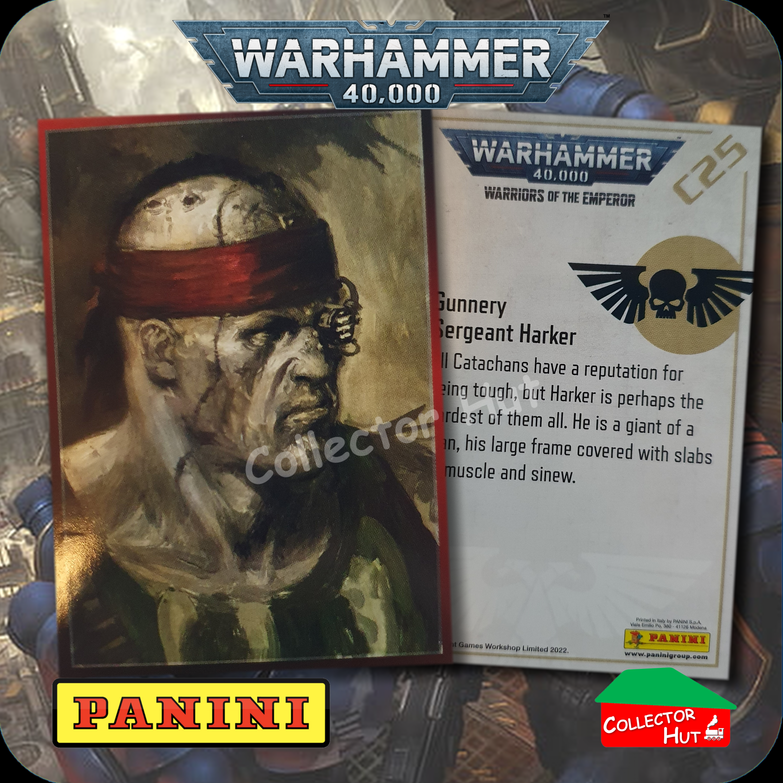 PANINI Warhammer 40,000 40k Warriors of the Emperor Trading Cards You Choose