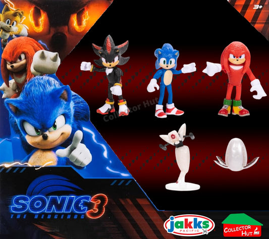 Sonic 3 Movie Action Figure Multi-Pack 2.5" / 6.35cm by JAKKS Pacific
