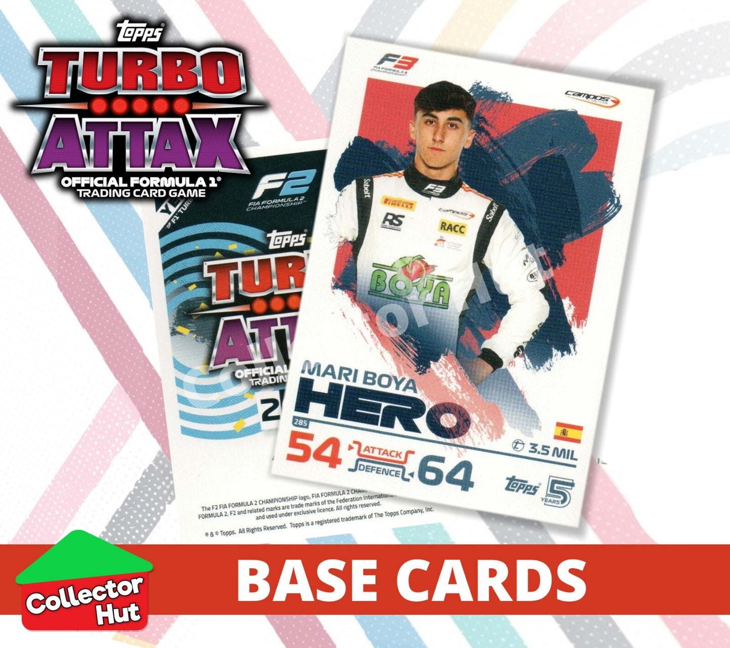 Topps Turbo Attax Formula 1 F1 2024 #167-312 Base Cards YOU CHOOSE