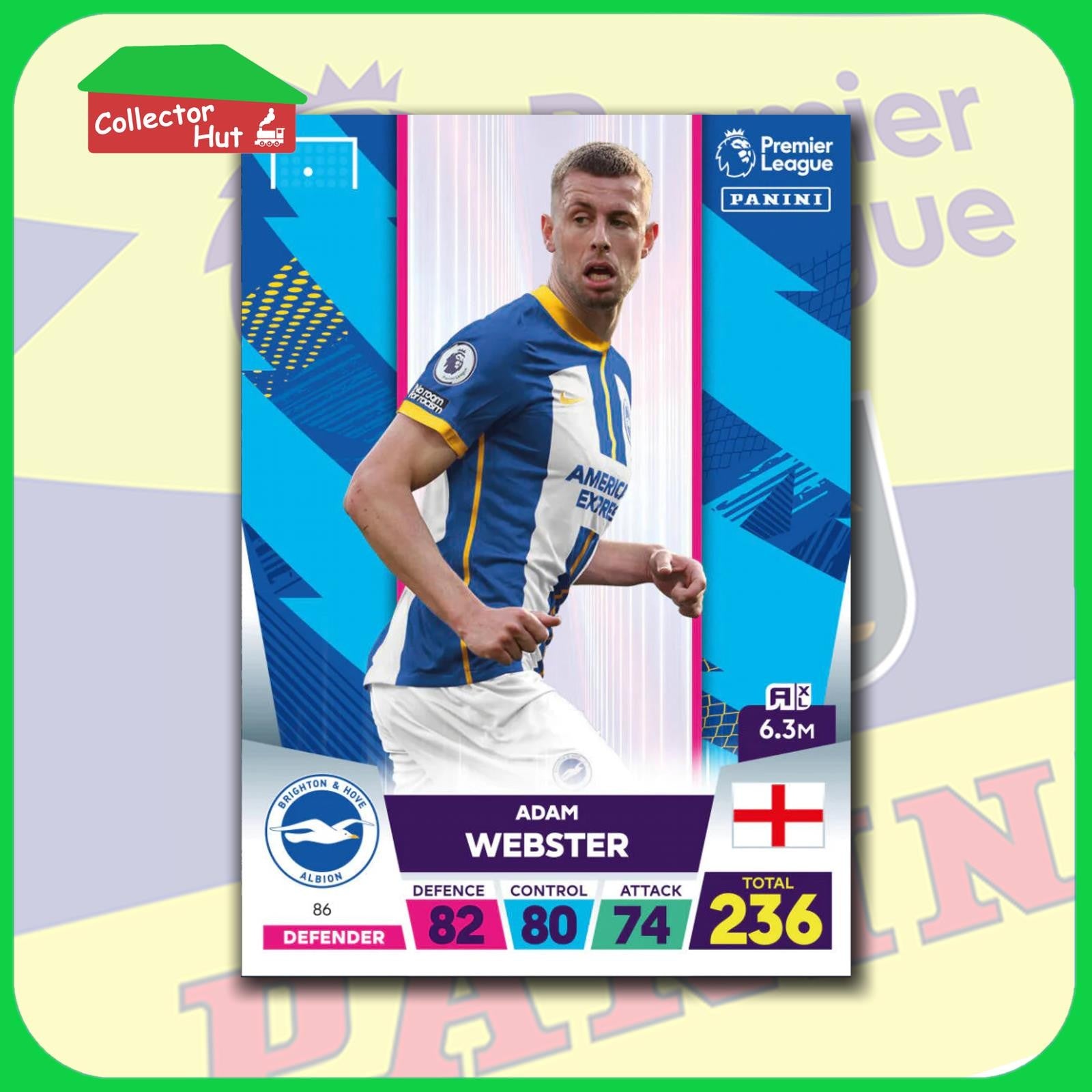 Panini Adrenalyn XL Premier League 2023 2022/23 Trading Cards #10 - #189