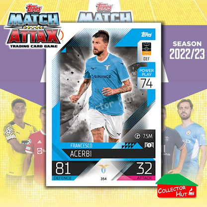 Topps Match Attax Europa Champions League 2022/23 TCG Trading Cards Base 190-387