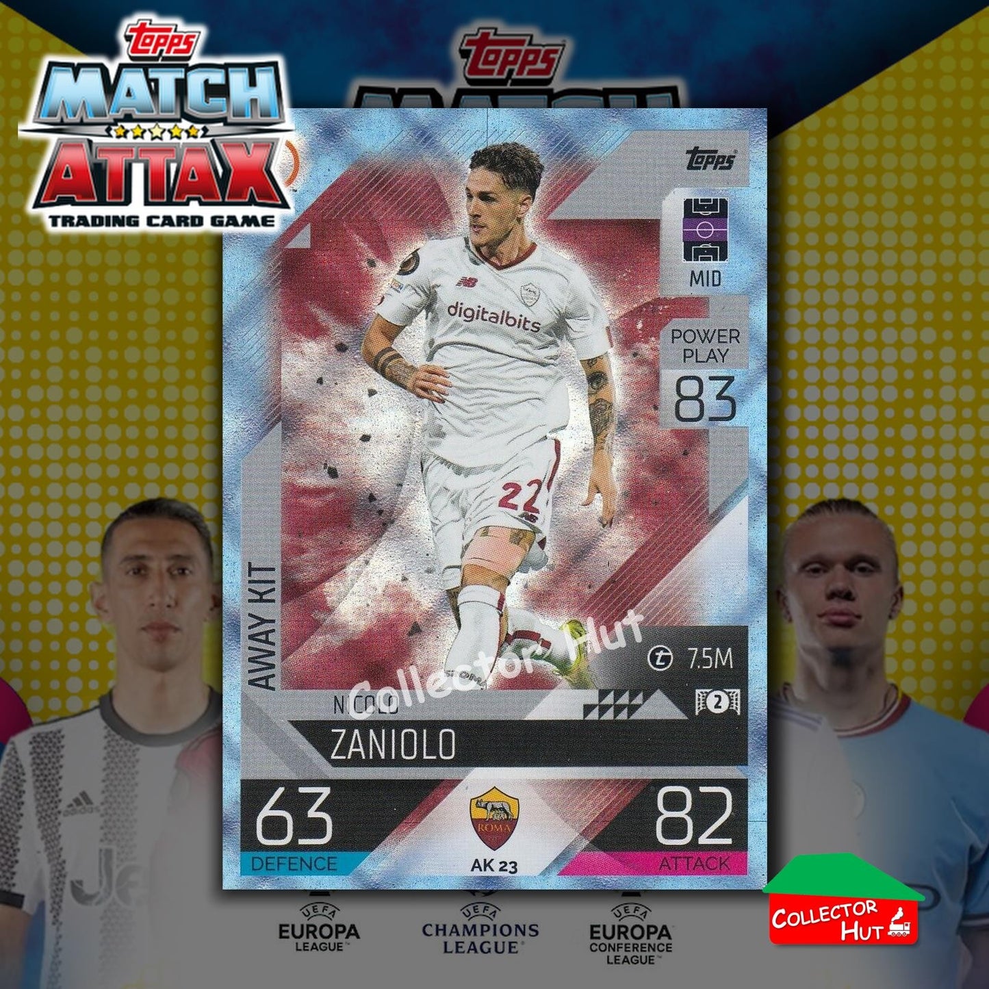 Topps Match Attax Extra 2022/23 Parallel CRYSTAL & EMERALD Cards YOU CHOOSE