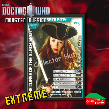 DOCTOR WHO Monster Invasion EXTREME Cards 166-344 New Fresh & Sleeved YOU CHOOSE
