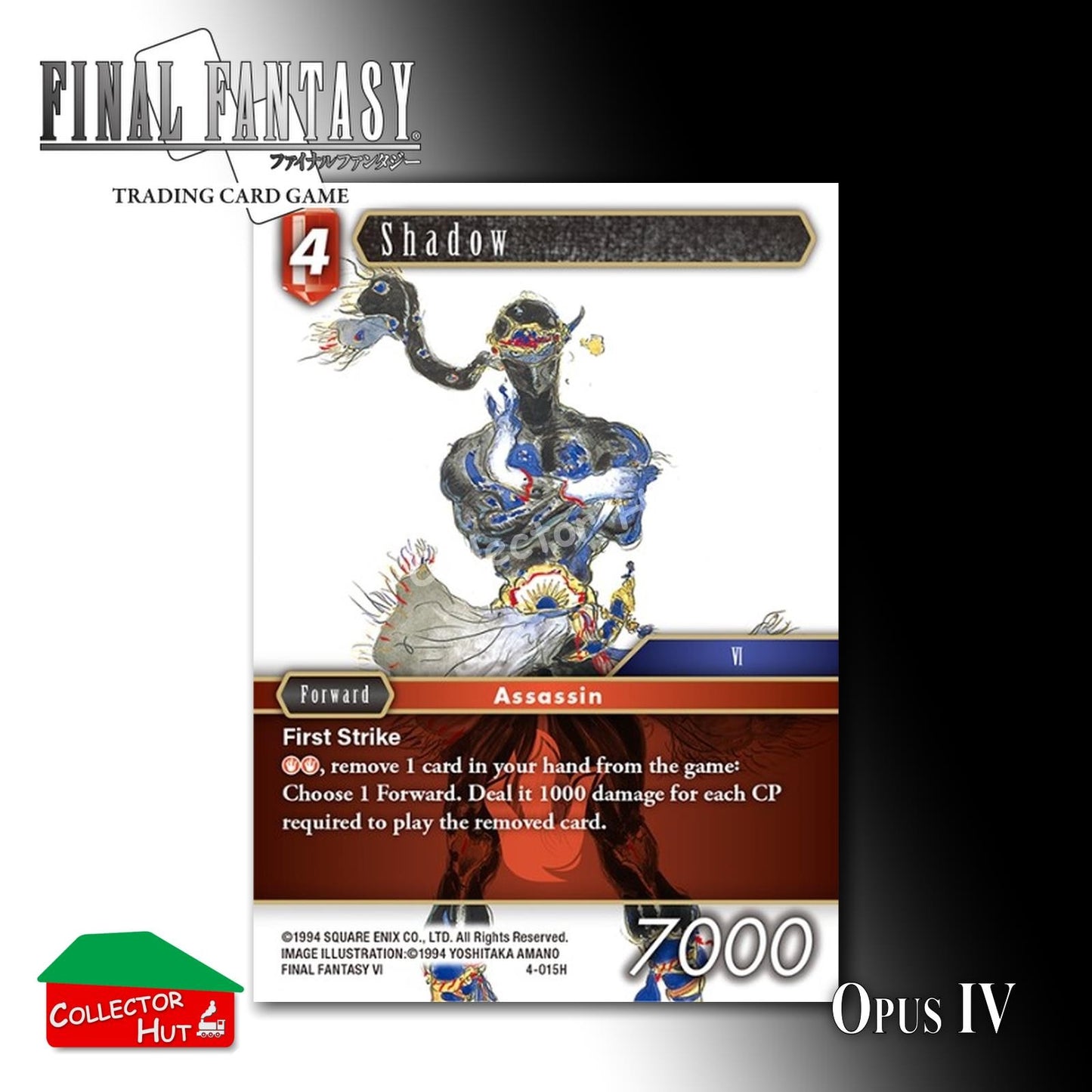 Final Fantasy Trading Card Game OPUS IV 4 Singles You Choose