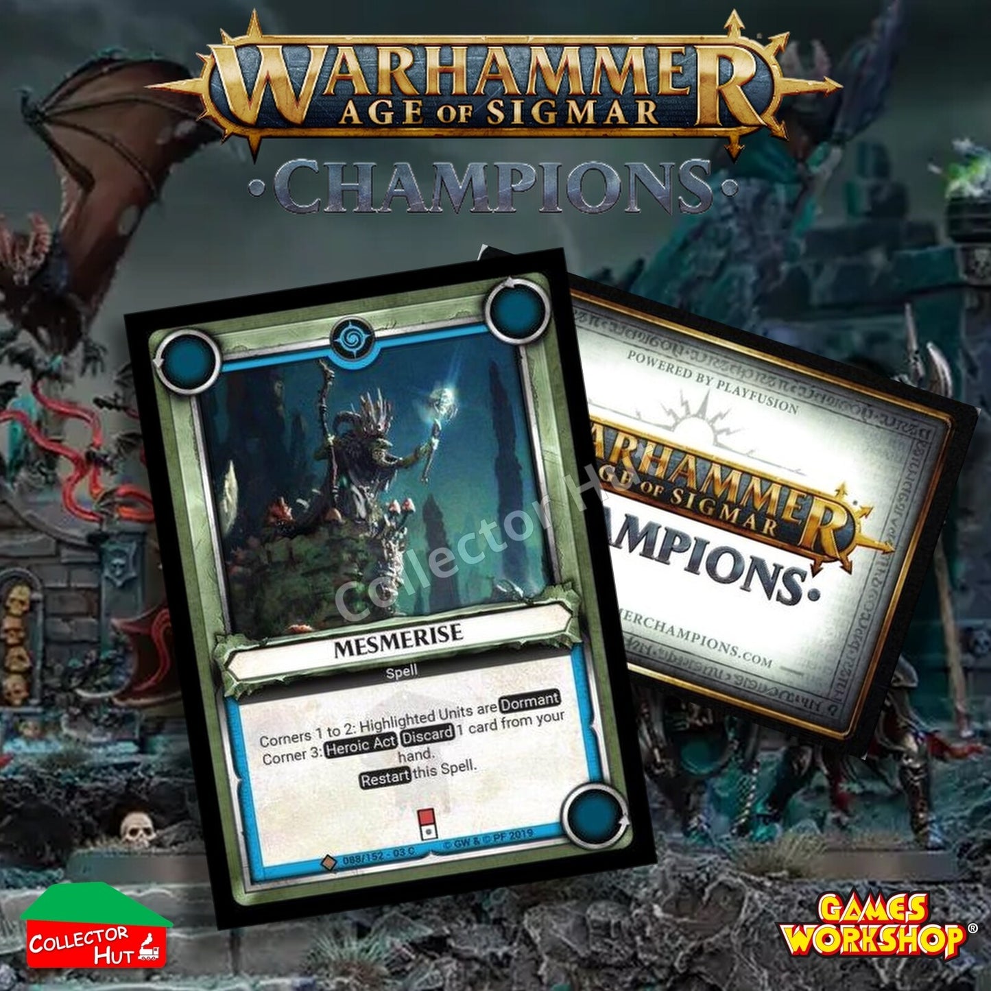 Warhammer Age of Sigmar: Champions Wave 3 SAVAGERY Trading Cards CHOOSE SINGLES