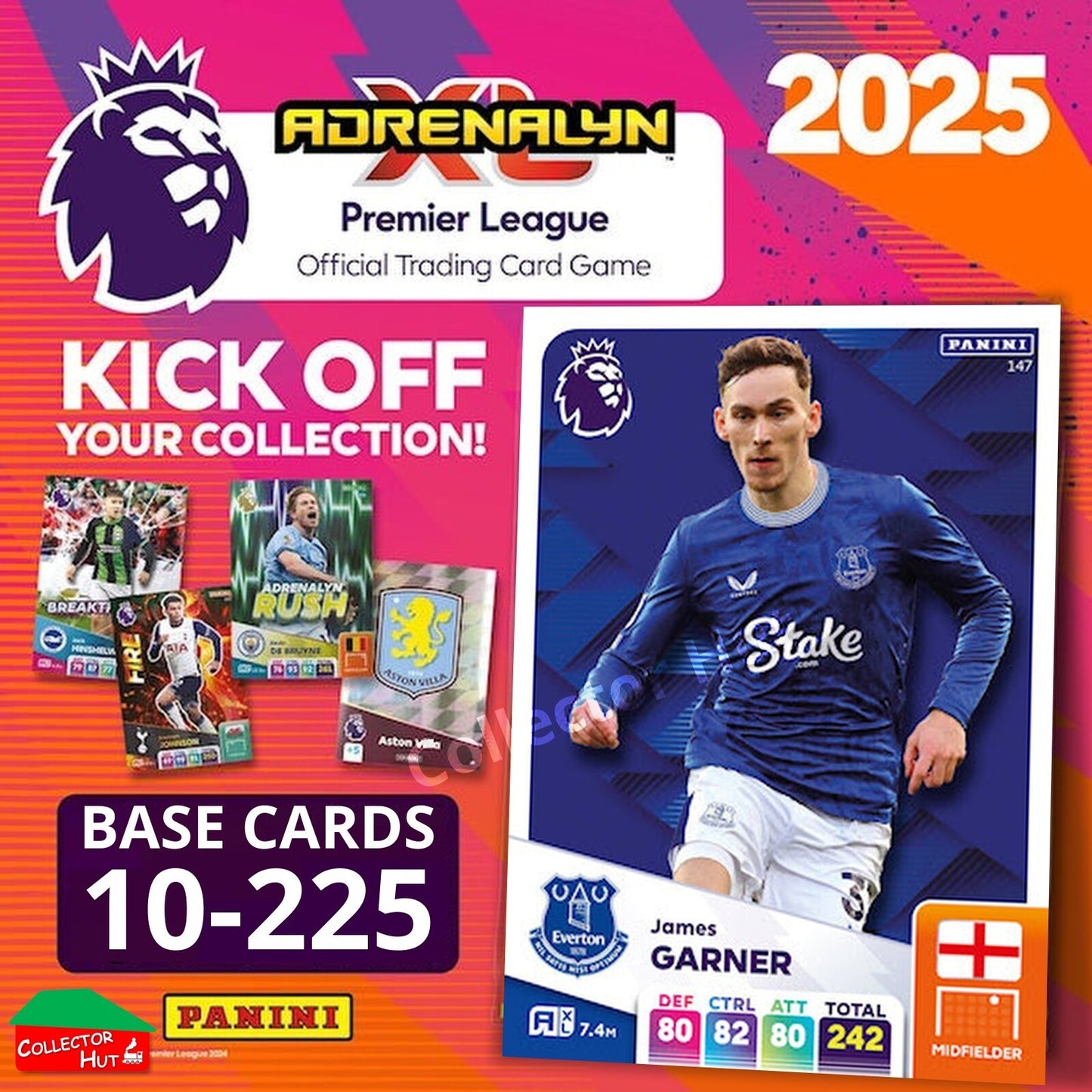 Panini Adrenalyn XL Premier League 2025 2024/25 Base & Foils #10-225